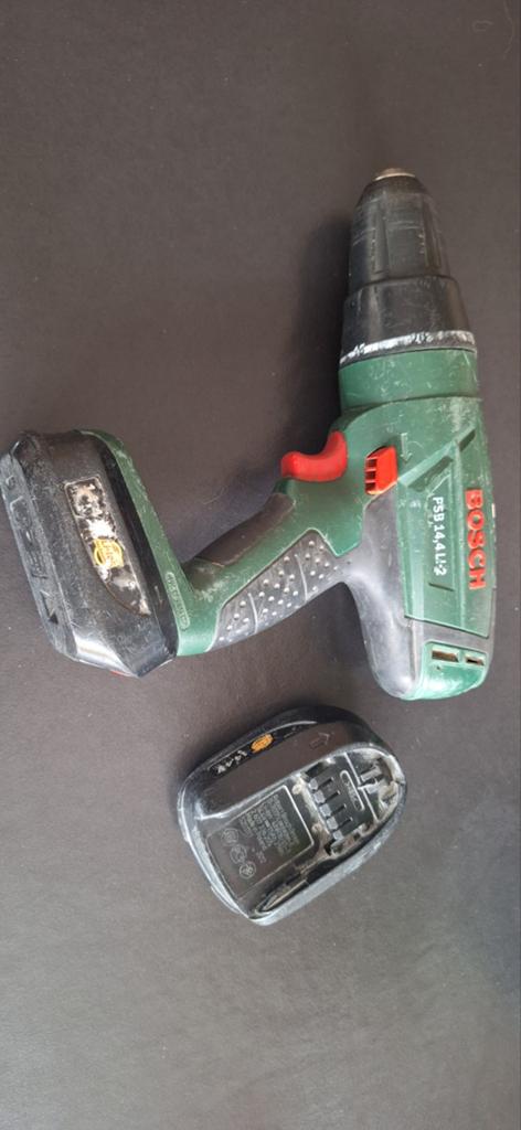 Bosch PSB 14,4 LI-2, Ophalen of Verzenden, Gebruikt, Minder dan 400 watt, Boor- en Schroefmachine