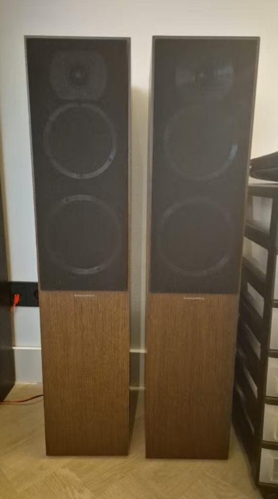 Bowers & Wilkins CM7-set (Rosenut), Audio, Tv en Foto, Luidsprekers, Ophalen of Verzenden, Refurbished, Vloerstaande luidspreker