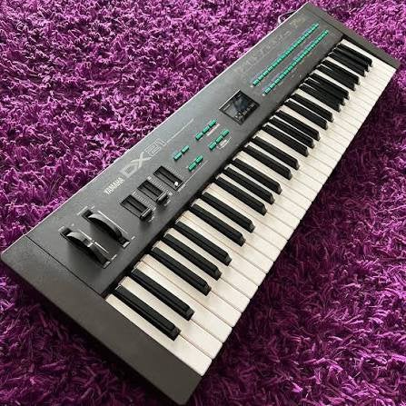 Yamaha DX21 vintage FM synthesizer, Ophalen, 61 toetsen, Yamaha, Zo goed als nieuw