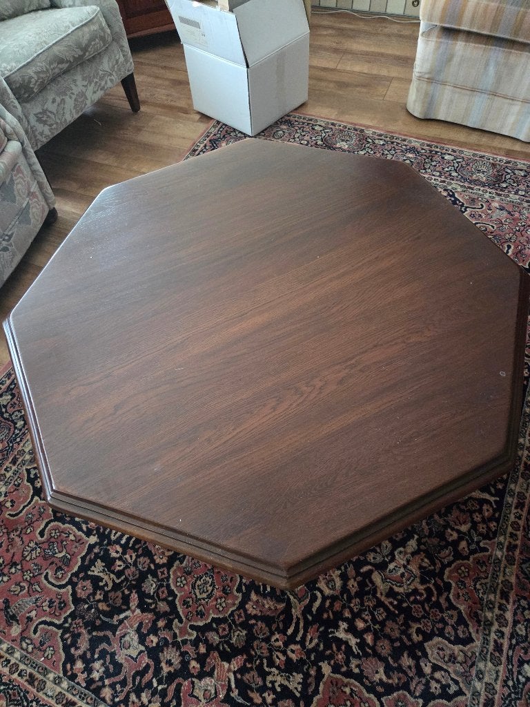 Salontafel, Ophalen, 100 tot 150 cm, Eikenhout, 50 tot 100 cm