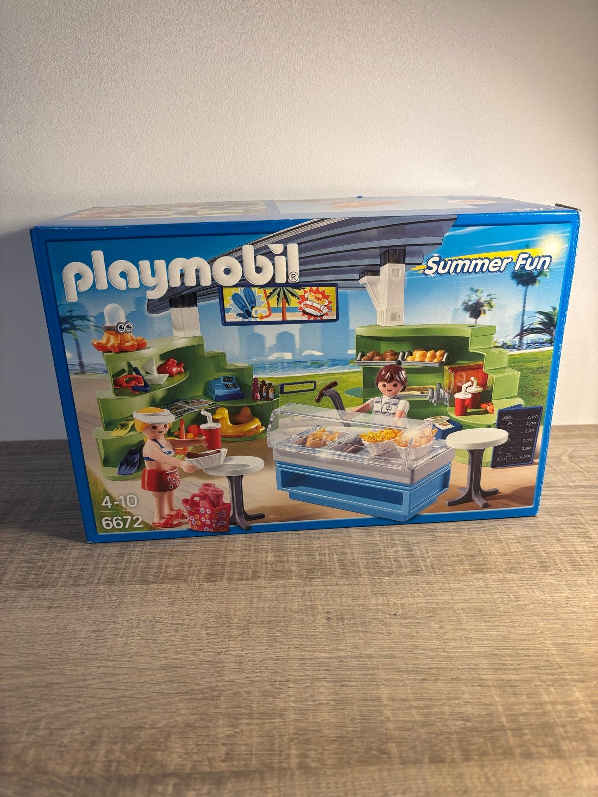 Playmobil 6672: Winkel met snackbar - Complete set, Gebouw, Complete set, Ophalen of Verzenden, Summer fun