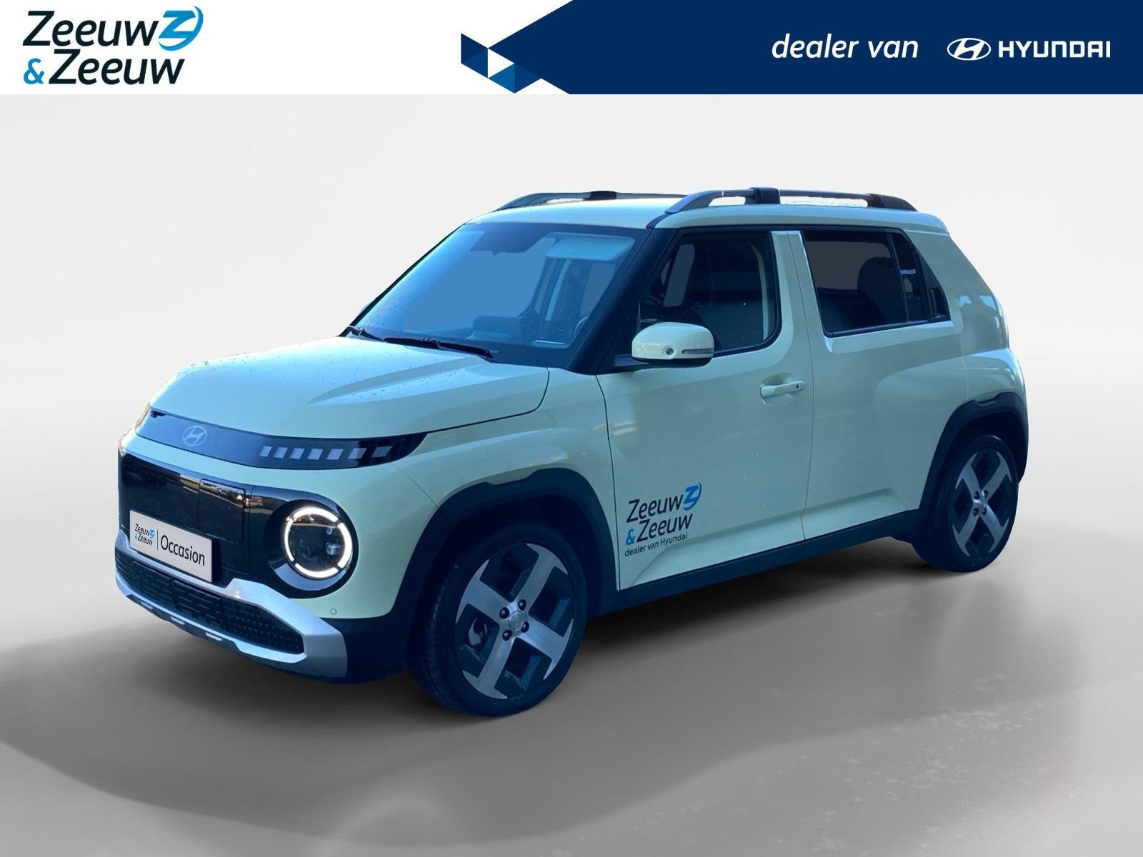 Hyundai INSTER Evolve Sky 49 kWh | Schuif- kanteldak | Navi, Auto's, Stof, 116 pk, SUV of Terreinwagen, 360 km