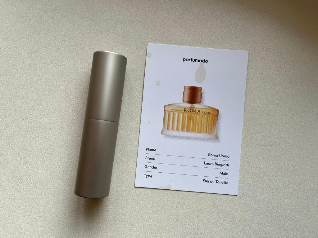 Laura Biagiotti - Roma Uomo parfum travel 8ml, Verzenden