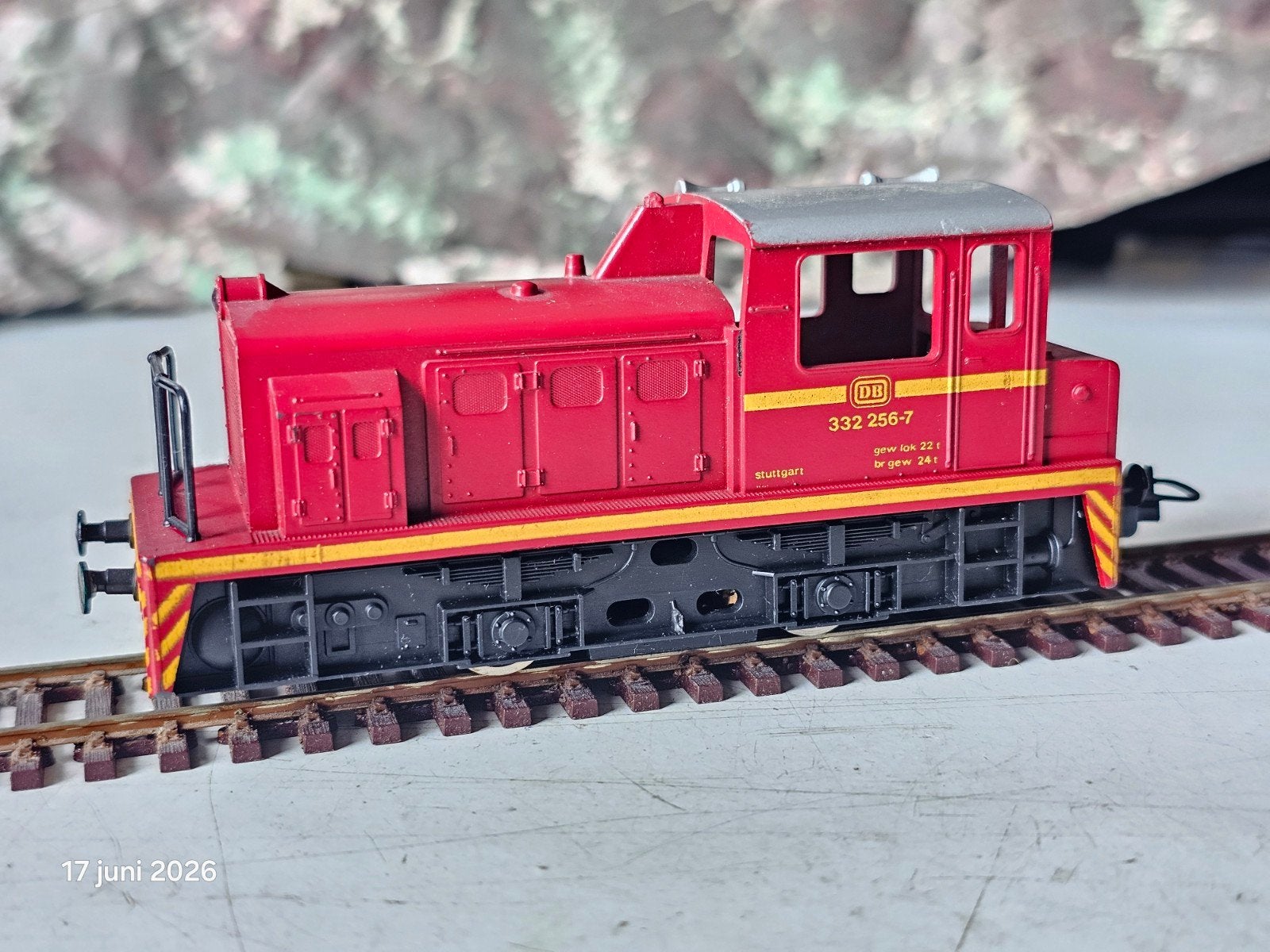Lima Rangeerlocomotief DB 332 256-7 - Modeltrein H0, Ophalen of Verzenden