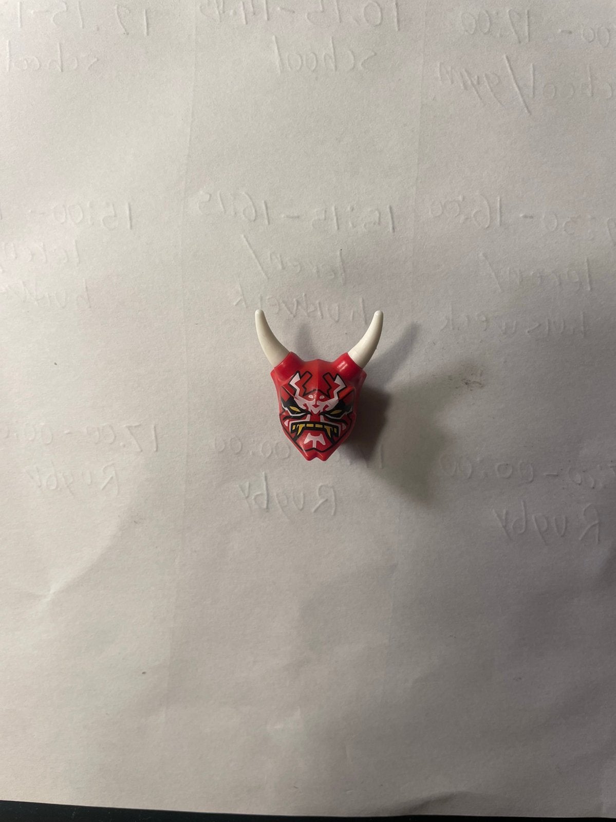 Lego ninjago masker, Ophalen of Verzenden, Zo goed als nieuw