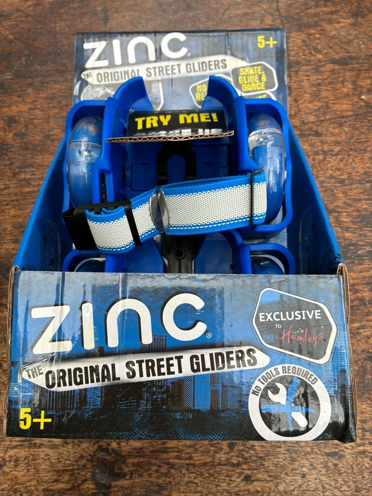 Street gliders (rolschaatsen) - blauw - Hamleys - nieuw!, Ophalen of Verzenden, Verstelbaar, Nieuw, Kinderen
