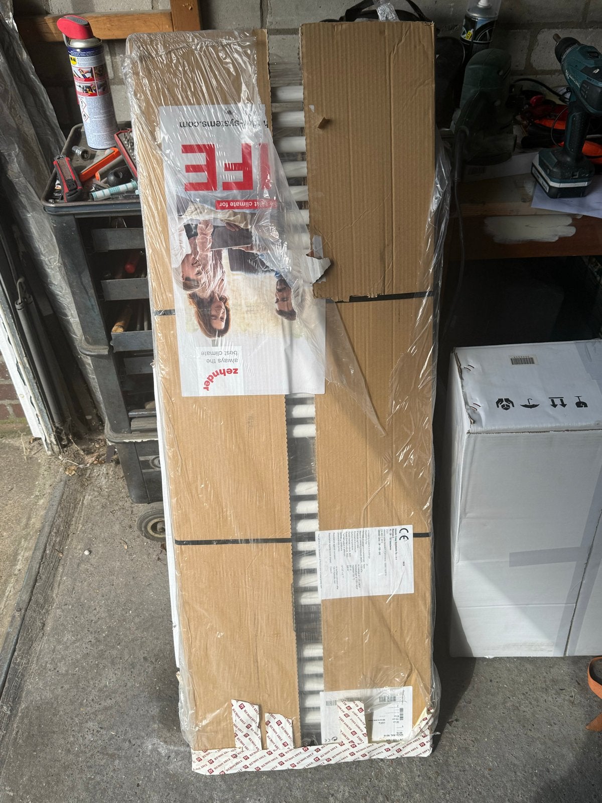 Zehnder Charleston Radiator 1184x450mm 509W Nieuw, Ophalen, 30 tot 80 cm, 500 tot 800 watt, Radiator