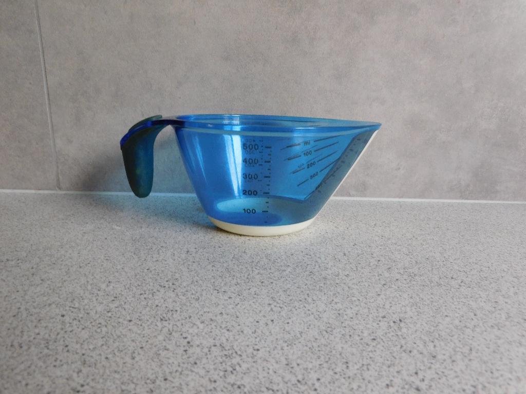Tupperware Combi Plus Maatkan 0,5 Ltr. Blauw, Ophalen of Verzenden, Zo goed als nieuw, Blauw, Overige typen
