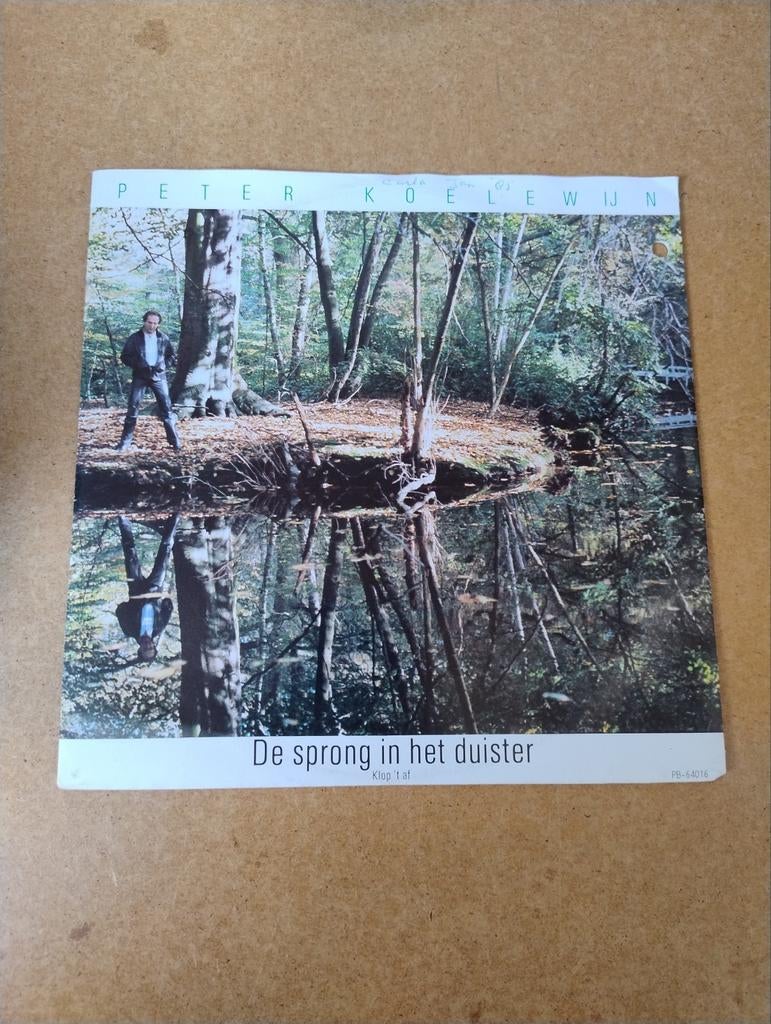 Peter Koelewijn - De Sprong In Het Duister (Single), Ophalen of Verzenden, 1980 - 1989, Gebruikt, Nederlandstalig