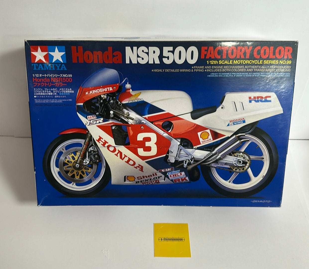 Occasion | Tamiya 14099 Honda NSR500 1:12 zonder decals, Gebruikt, 1:50 of kleiner, Overige typen, Ophalen of Verzenden