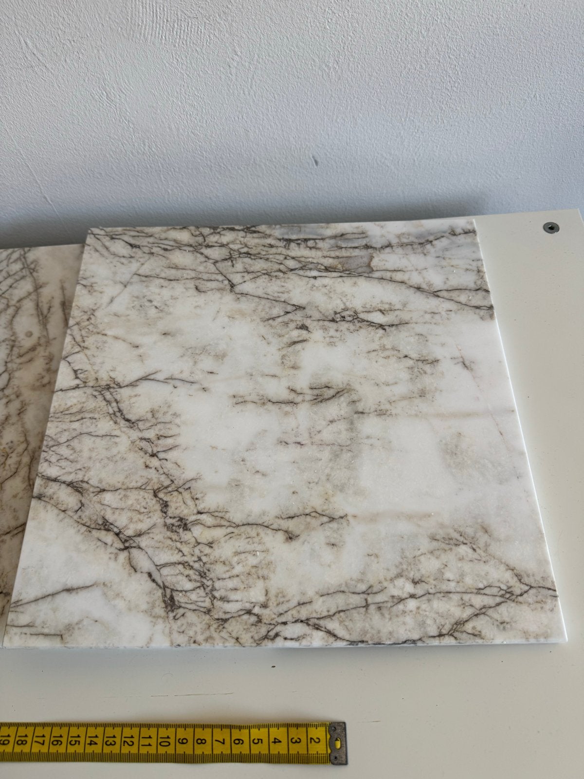 Marmeren tegels met unieke aderpatronen 4.15 m2, Doe-het-zelf en Verbouw, Tegels, Ophalen, Nieuw, 20 tot 40 cm, Minder dan 5 m²
