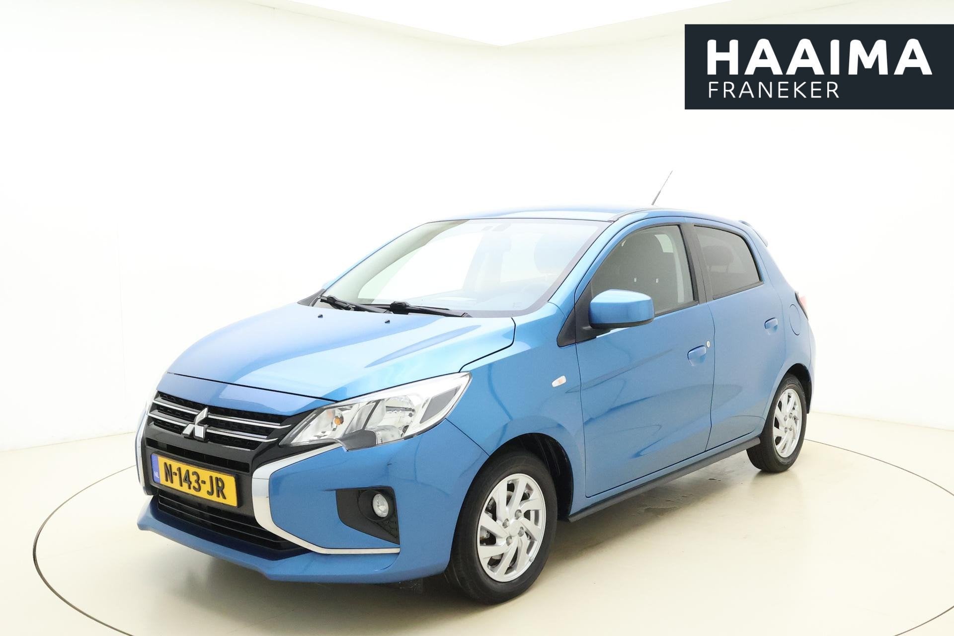 Mitsubishi Space Star 1.2 Intense 70pk | Climate Control | T, Voorwielaandrijving, Stof, Gebruikt, 850 kg
