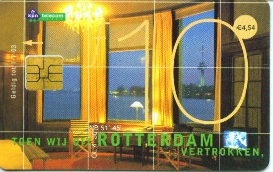 Telefoonkaart Rotterdam A4033 [6018]  [VeAnTe], Verzamelen, Telefoonkaarten, Ophalen of Verzenden, Nederland