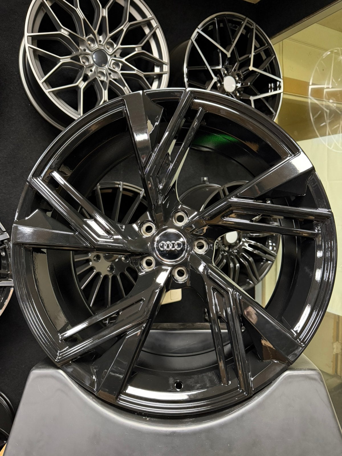 20 inch velgen voor Audi RS6 look 5x112 A4 A5 A6 Q3 Q5 ETRON, Velg(en), Nieuw, Ophalen of Verzenden, Personenwagen