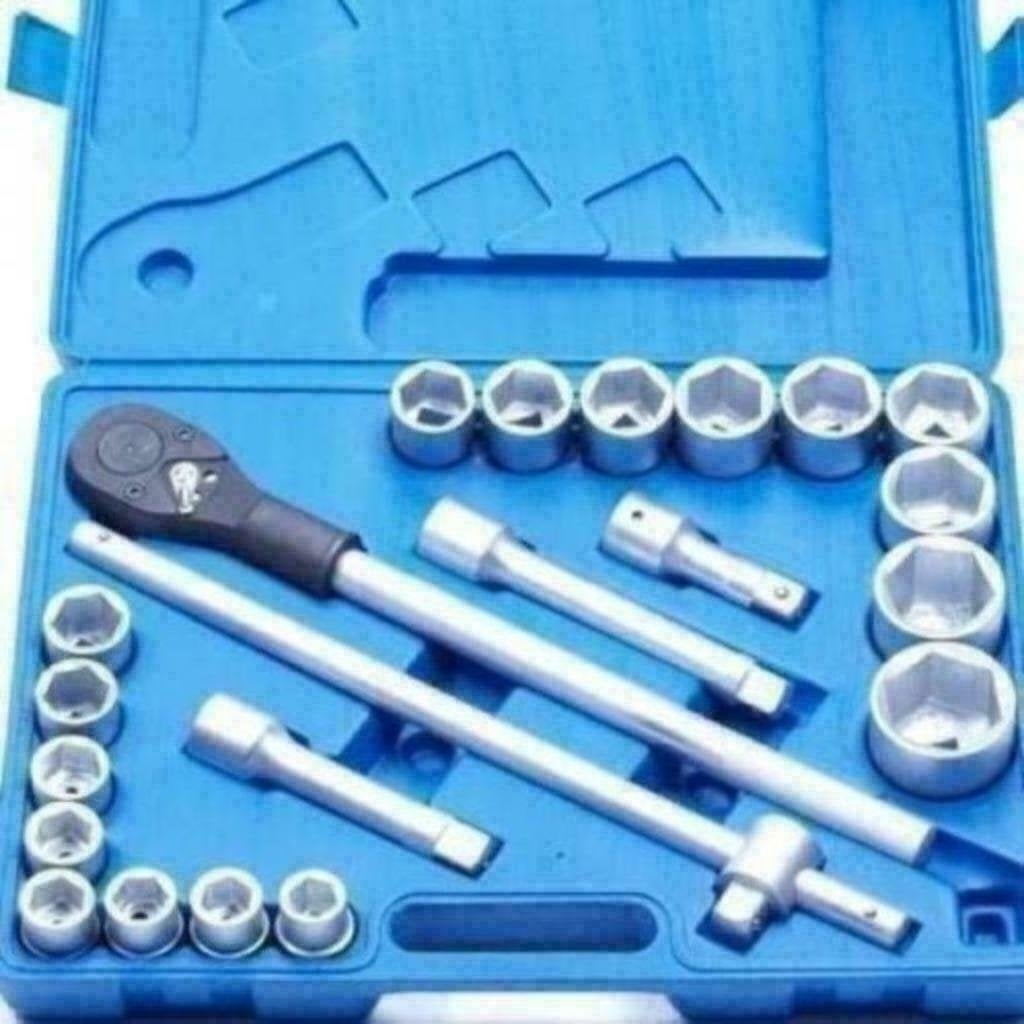 1-delige 3/4" metrische dop sleutel set schuivende t-st, Ophalen of Verzenden, Nieuw