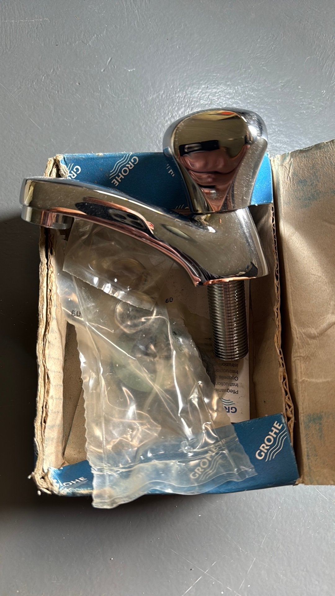 Grohe fontijnkraantje nieuw, Ophalen of Verzenden, Nieuw, Chroom, Kraan