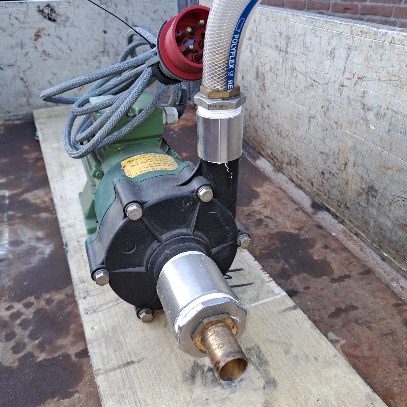 Corode Holland Industriële Pomp 380V, Ophalen