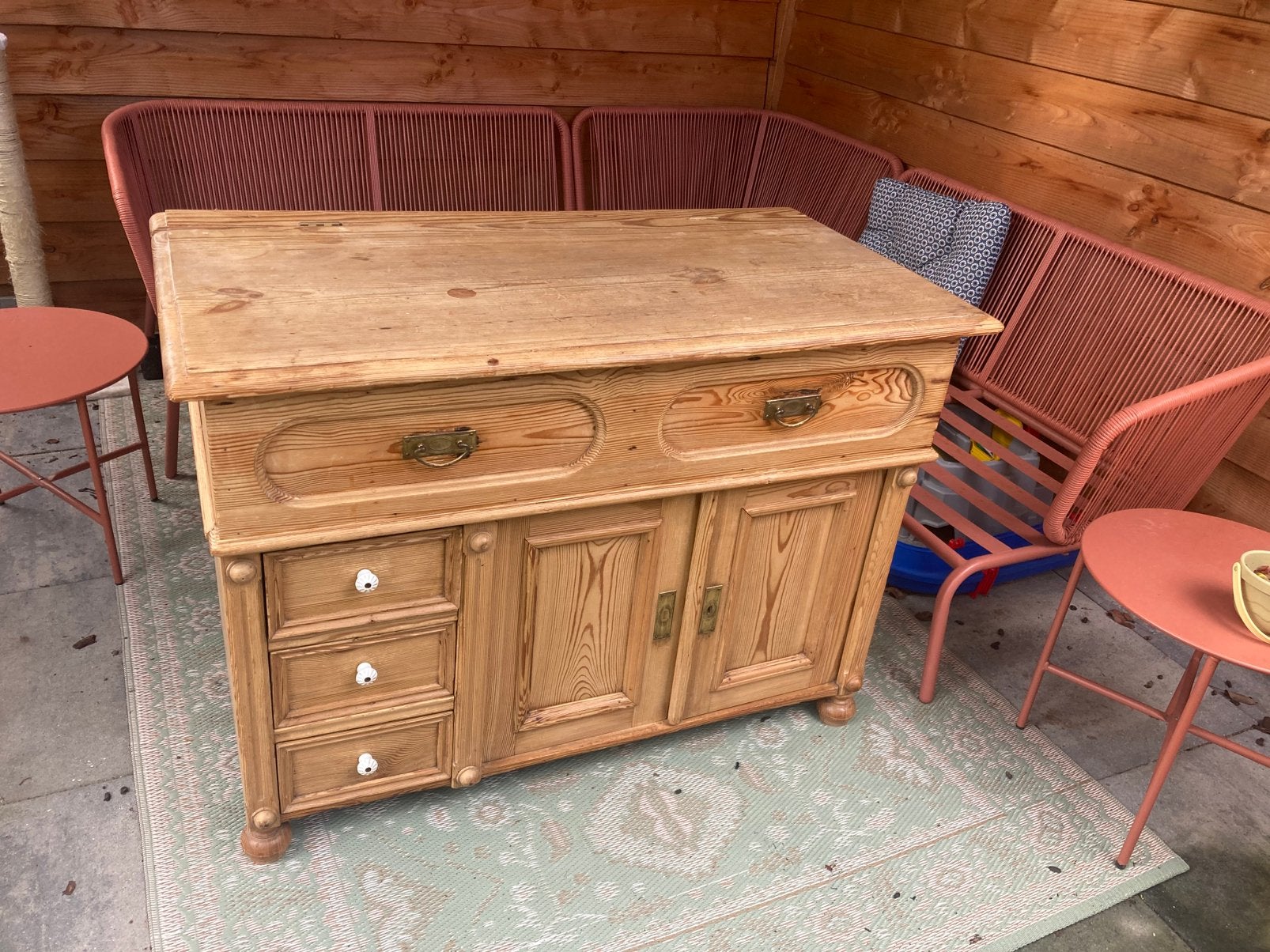 Antieke kast (ouderwetse commode), Antiek en Kunst, Antiek | Meubels | Kasten, Ophalen
