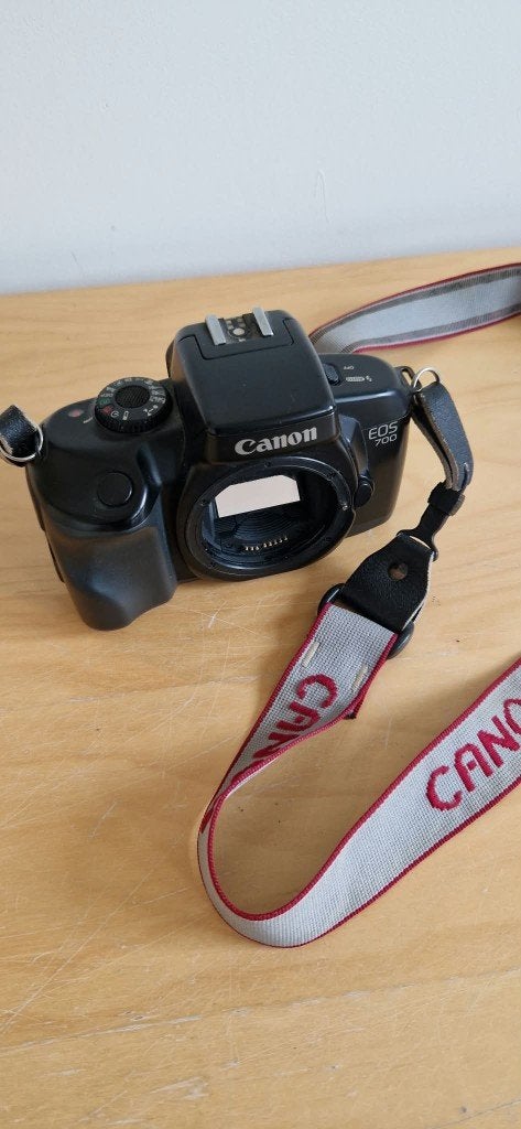 Canon EOS700 Body, Ophalen of Verzenden, Gebruikt, Spiegelreflex, Canon