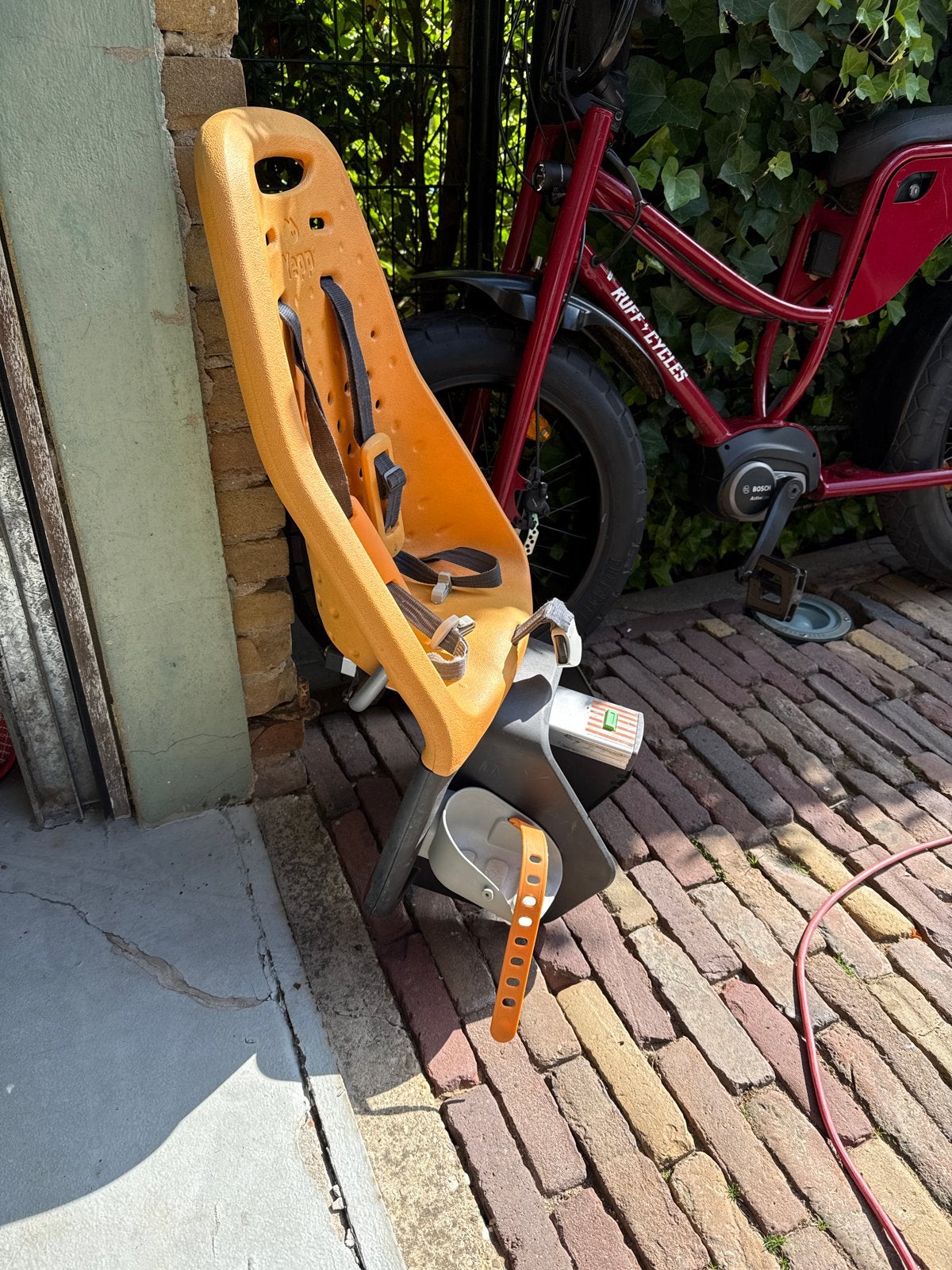 Yepp Achterzitje - Comfortabel en Veilig voor Kinderen, Ophalen, Achterzitje, 9 t/m 18 kg, Gebruikt