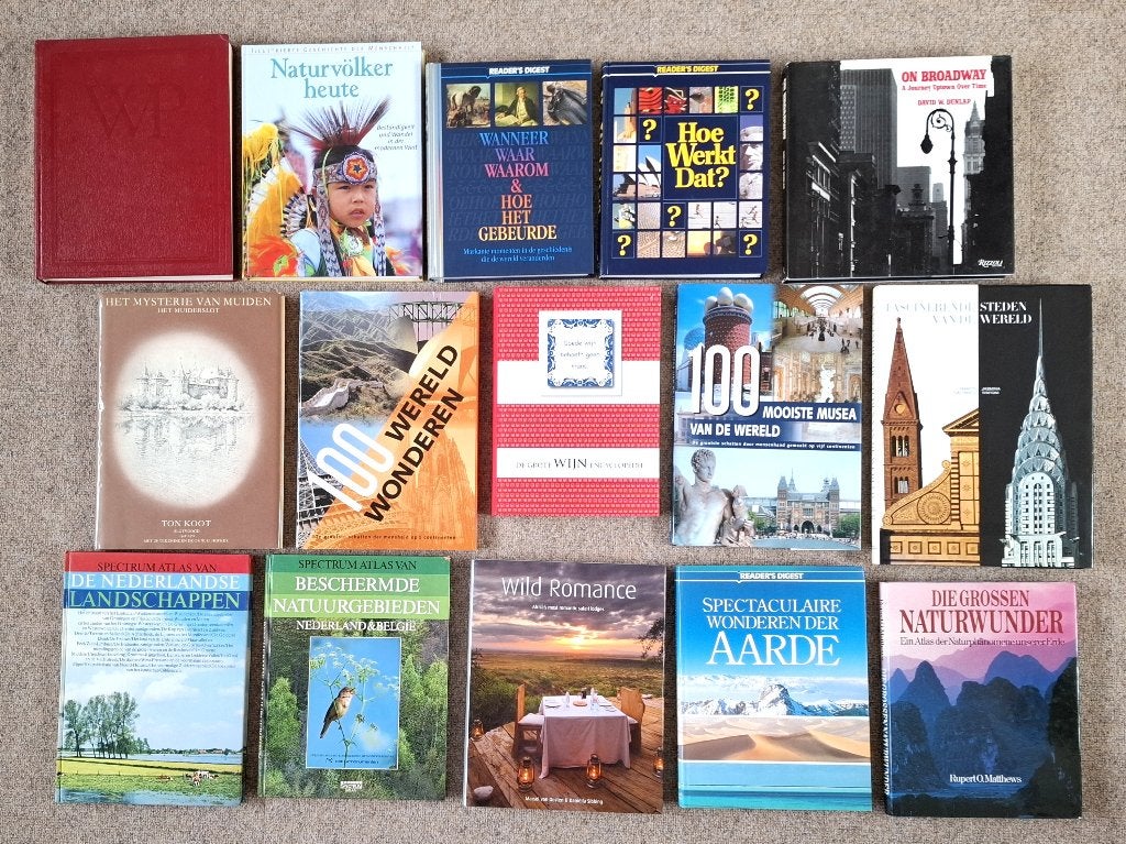 Grote partij boeken (ongeveer 150), Boeken, Partijen en Verzamelingen, Ophalen, Zo goed als nieuw, Verschillende onderwerpen