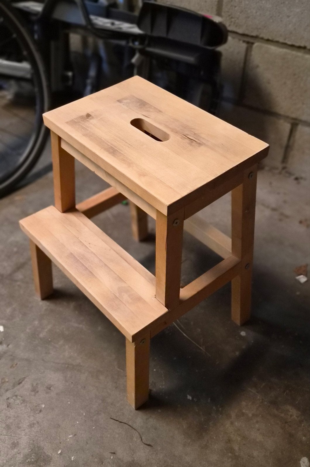 Ikea trapje, Ophalen, Gebruikt, Hout