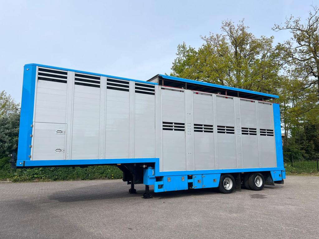 Berdex Livestock Veewagen Hefdak Stuuras (bj 2004), Auto's, Overige brandstoffen, Geïmporteerd, Aanhangers en Opleggers, Te koop