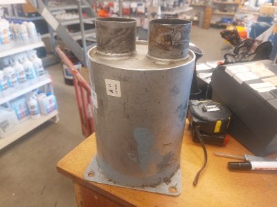 RVS Waterlock 60 mm, Niet ingevuld, Gebruikt, Niet ingevuld, Niet ingevuld