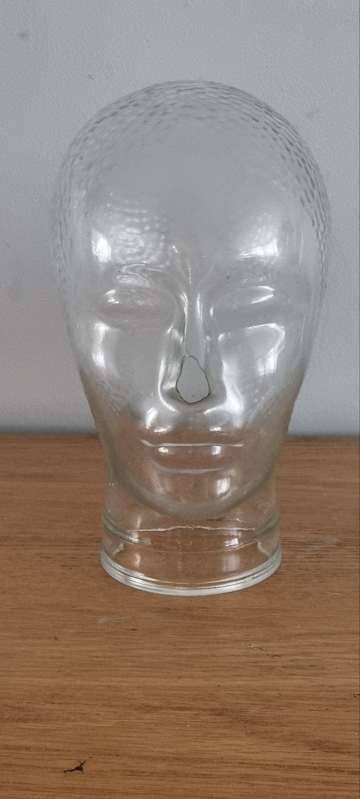 Glazen Hoofd Mannequin - Hoeden & Pruiken Display, Ophalen of Verzenden