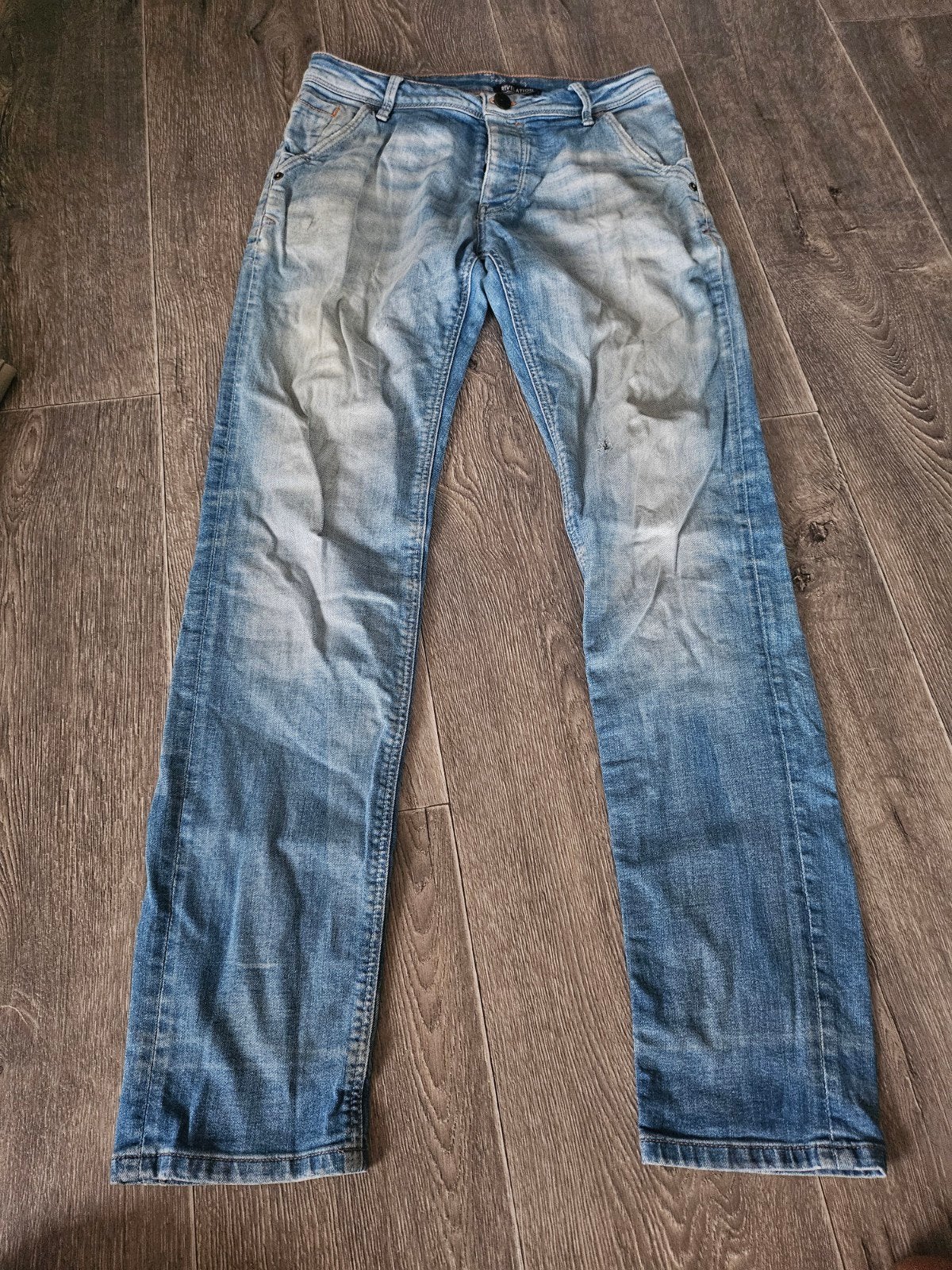 Revelation Jeans - Lichtblauw met lichte slijtage, Ophalen of Verzenden