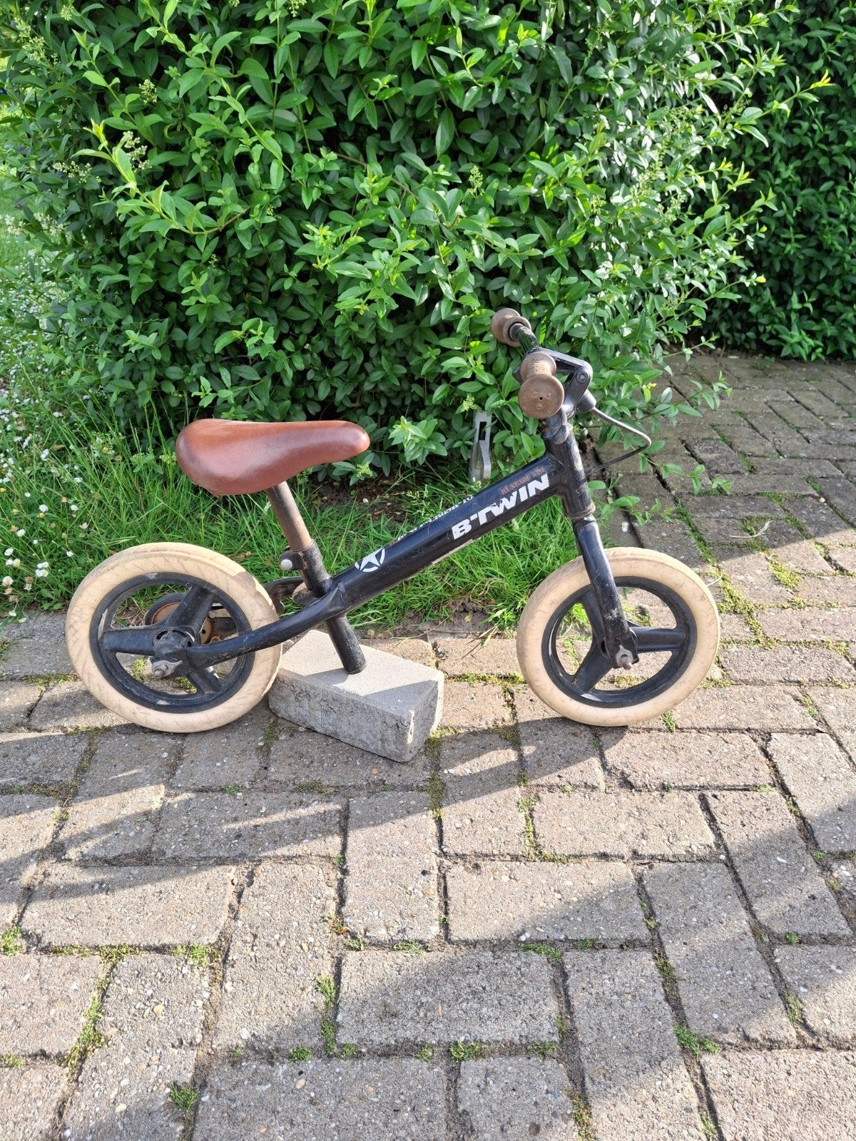 B'twin loopfiets voor kinderen, Ophalen