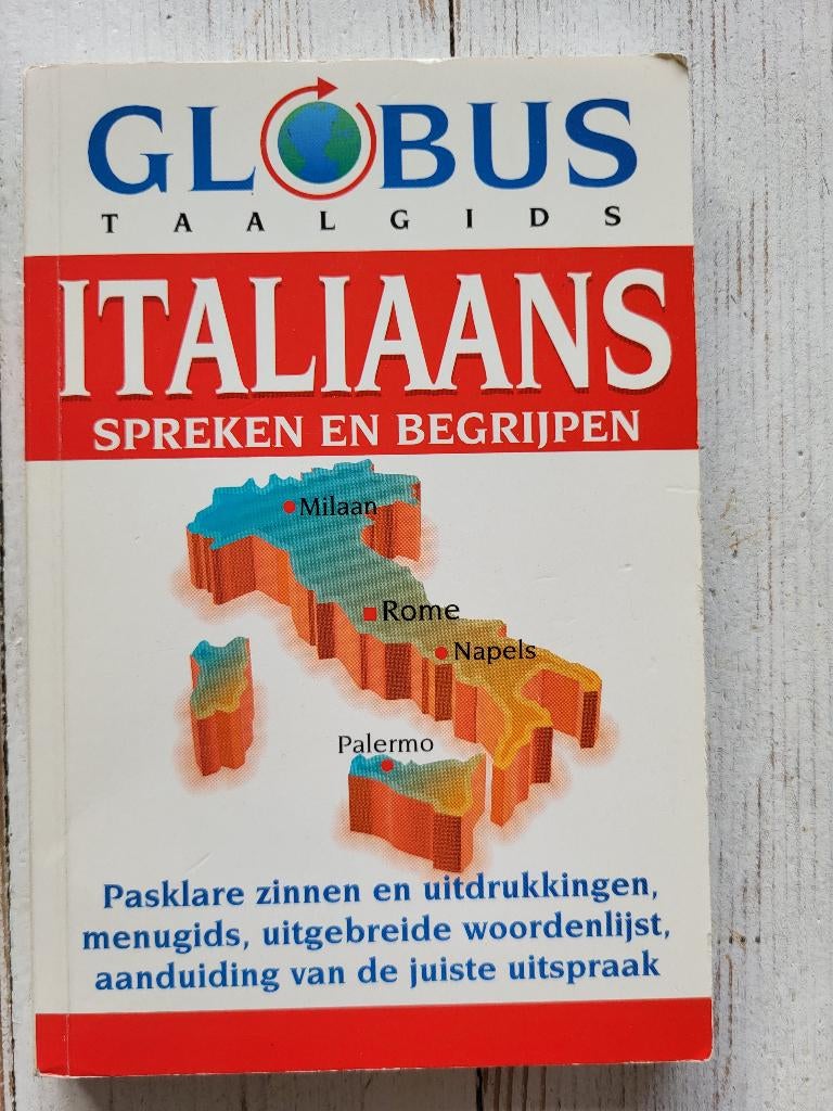 Italiaans spreken en begrijpen - Globus taalgids, Boeken, Ophalen of Verzenden, Gelezen, Overige uitgevers, Italiaans