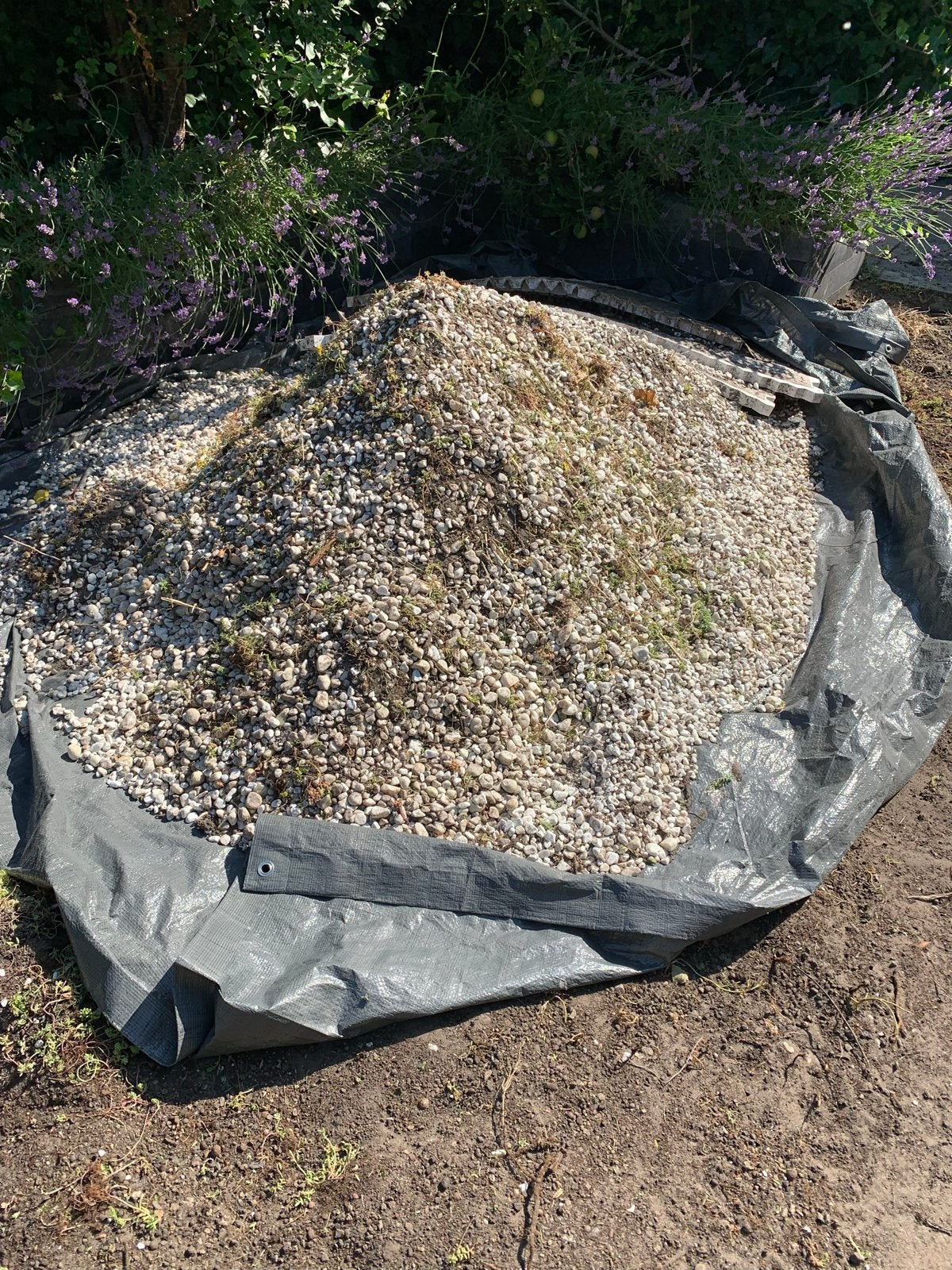Witte siergrind/split voor tuin of oprit, Tuin en Terras, Grind, Keien en Split, Ophalen, Overige materialen, Gebruikt, Wit