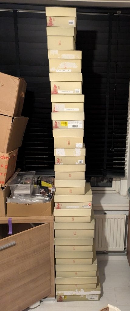 A.S. 98 dozen lotje 18x, Ophalen, Overige kleuren, Overige typen, Gedragen