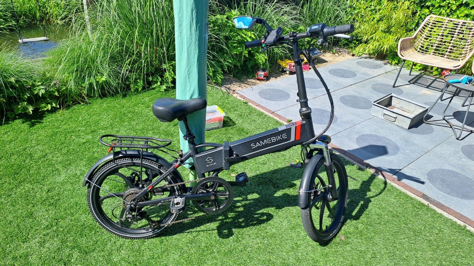 Samebike E one vouwfiets, Overige merken, Gebruikt, Ophalen of Verzenden, Minder dan 47 cm