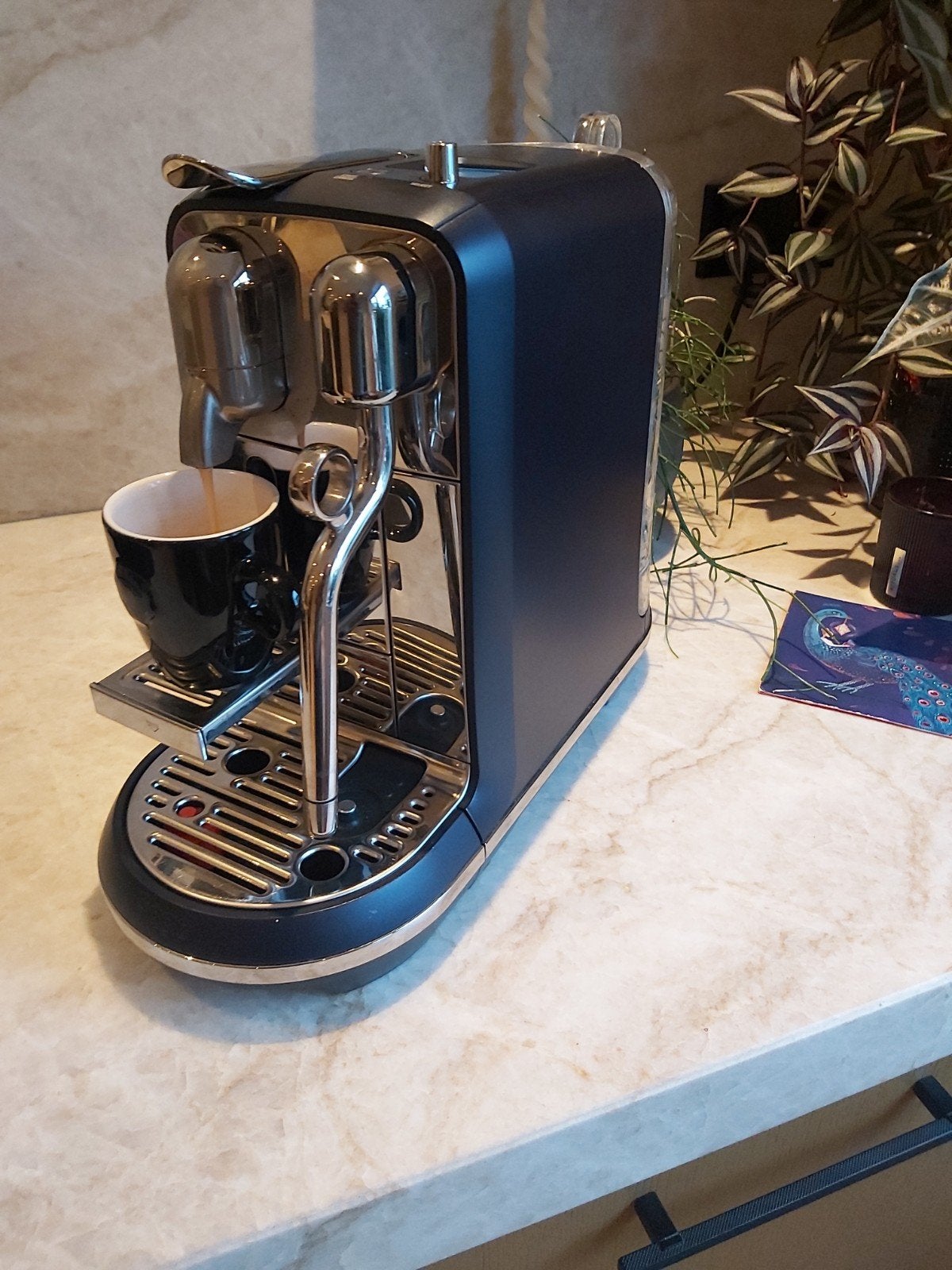 Sage Creatista Plus Dawson Blue Nespresso machine, Overige typen, Koffiemachine, Ophalen of Verzenden, Zo goed als nieuw