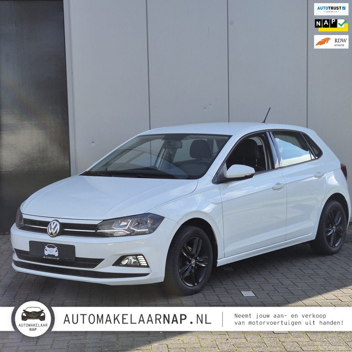 Volkswagen Polo 1.0 MPI Comfortline / Org NL / Dealer onderh, Euro 6, Wit, Origineel Nederlands, Handgeschakeld