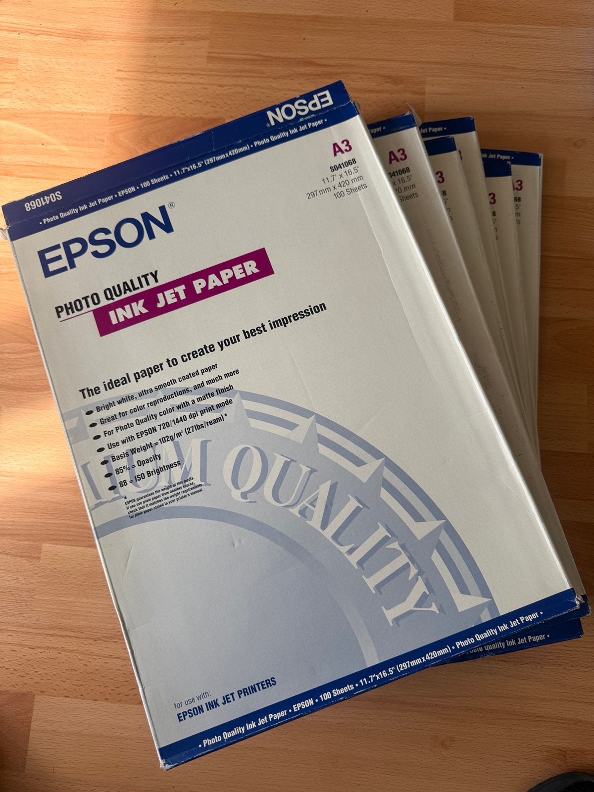 Grote partij Epson printpapier – voor fotografen / studio, Fotopapier, Ophalen, Nieuw, Epson
