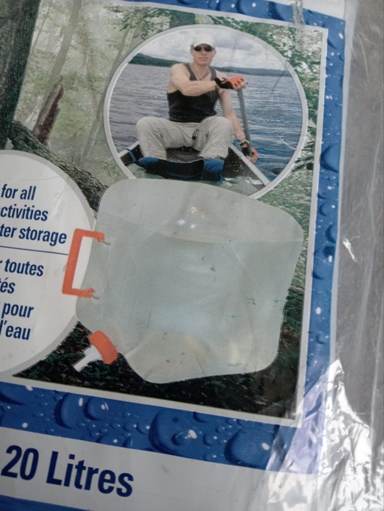 Diverse kampeerspullen opvouwbare waterzak, pan met afneemb, Ophalen of Verzenden