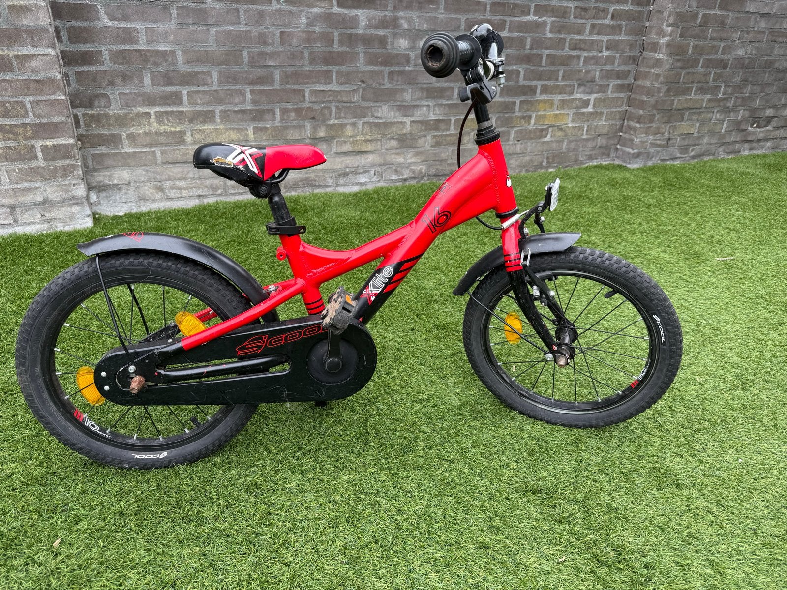 Scool fiets 16 inch, Fietsen en Brommers, Ophalen, Gebruikt, 16 tot 20 inch