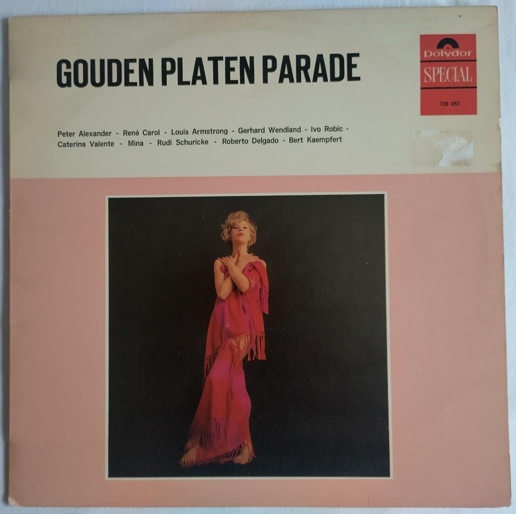 LP Gouden Platen Parade Polydor 736 057 België Easy Listenin, Cd's en Dvd's, Vinyl | Verzamelalbums, Gebruikt, Ophalen of Verzenden