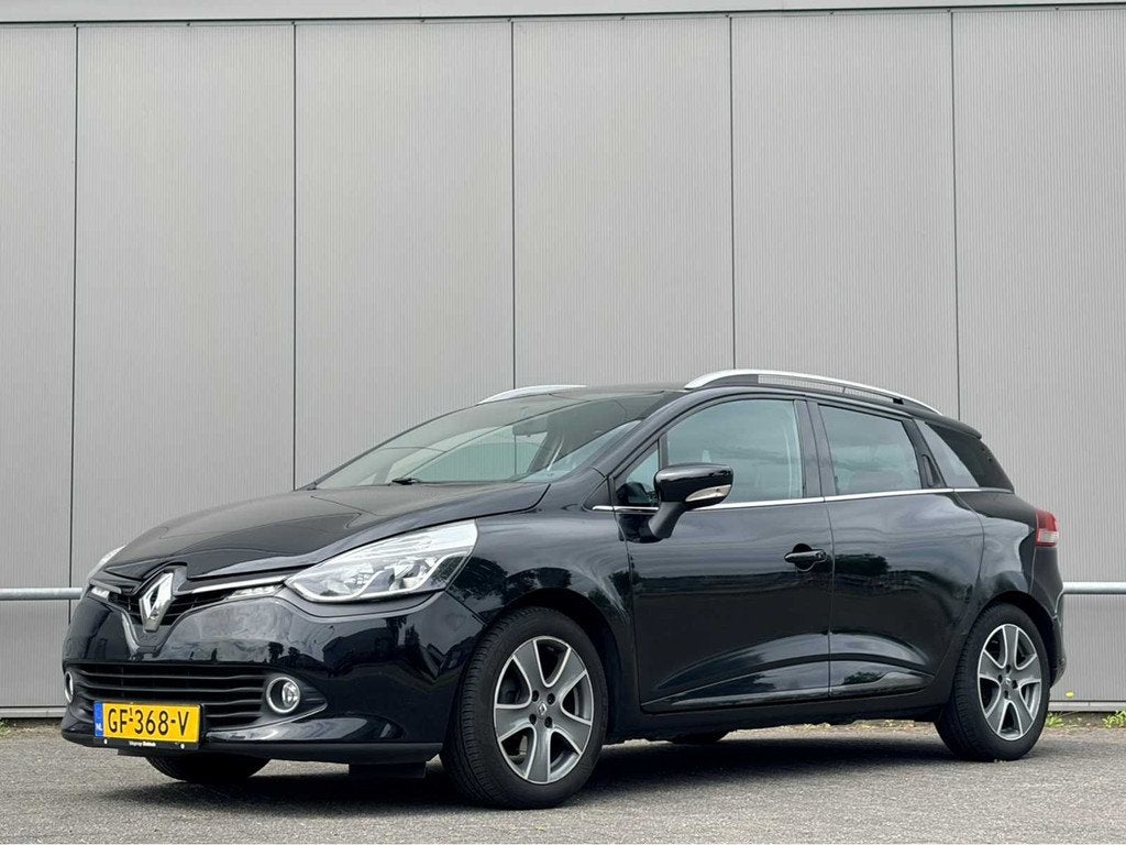 2015 Renault Clio Estate 0.9 TCe Night&Day Personenauto, Auto's, Renault, Voorwielaandrijving, Zwart, Origineel Nederlands, Handgeschakeld