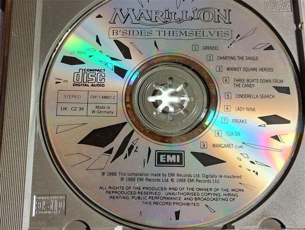 Marillion - B Sides Themselves, Ophalen of Verzenden, Zo goed als nieuw, Poprock