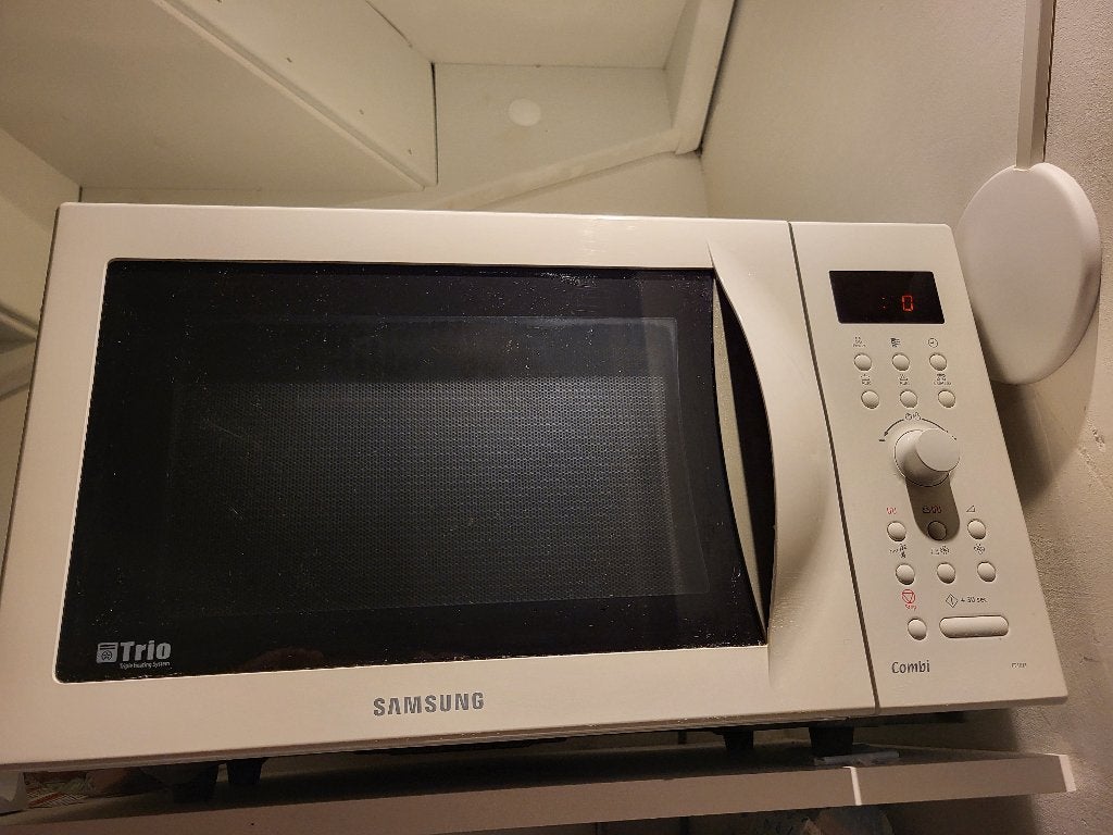 Samsung Combi Magnetron - Goed Werkend, Witgoed en Apparatuur, Ophalen, Combimagnetron, Gebruikt, Draaiplateau