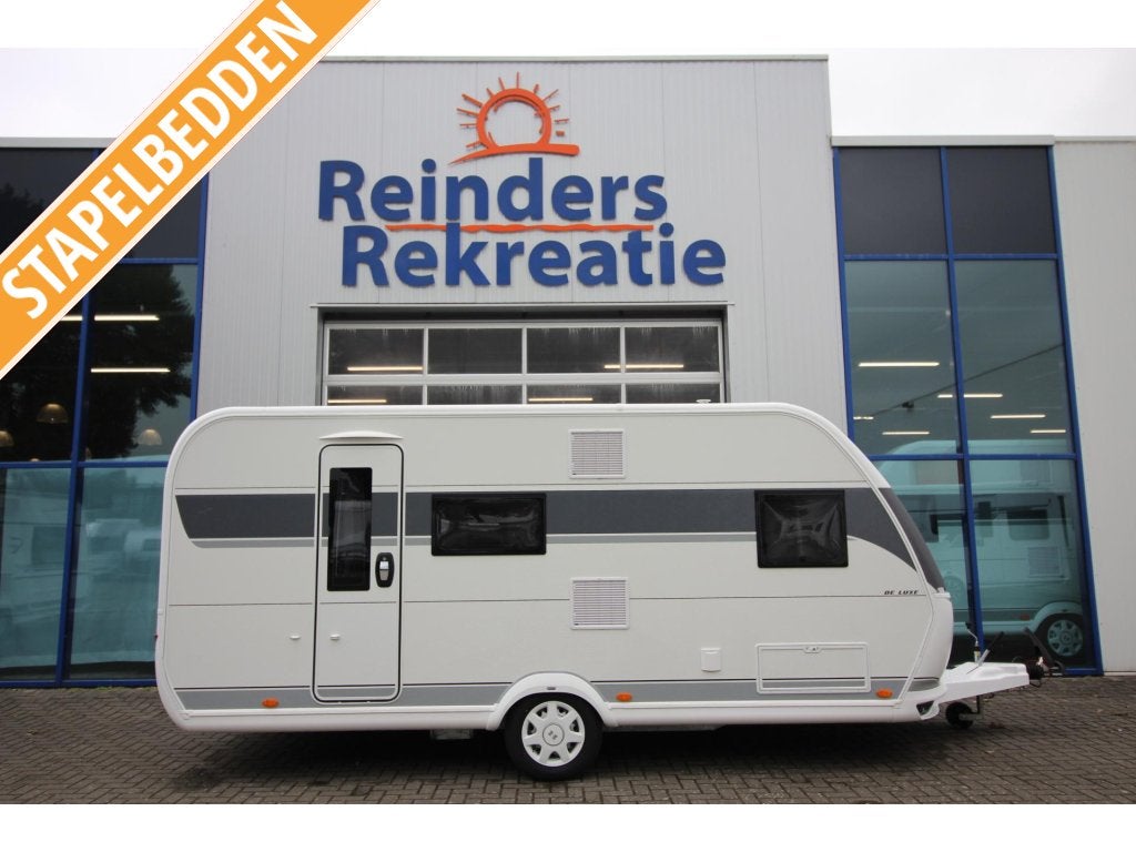 Hobby De Luxe 490 KMF, Hobby, Dwarsbed, Bedrijf, Treinzit