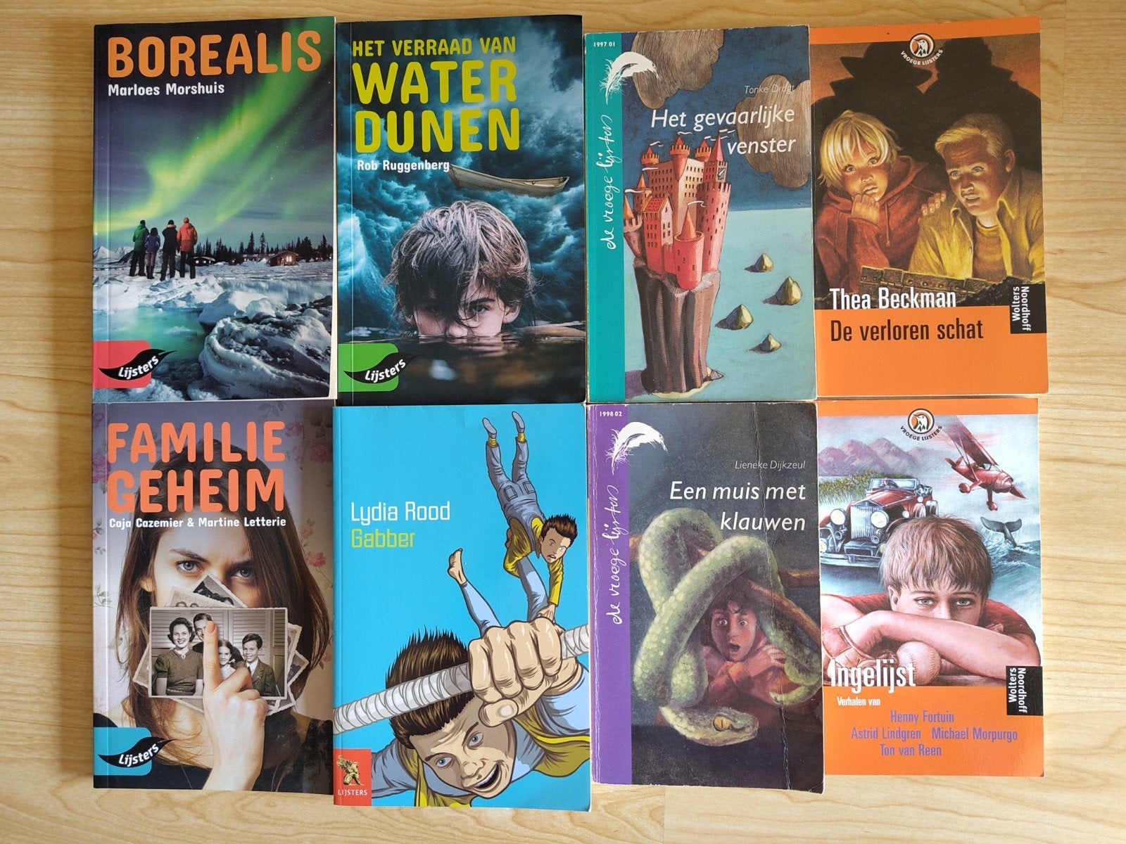 8× Vroege Lijsters, Ophalen of Verzenden, Gelezen, Fictie