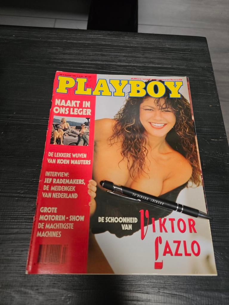 Playboy Maart 1991 - Viktor Lazlo, Koen Wauters,, Ophalen of Verzenden