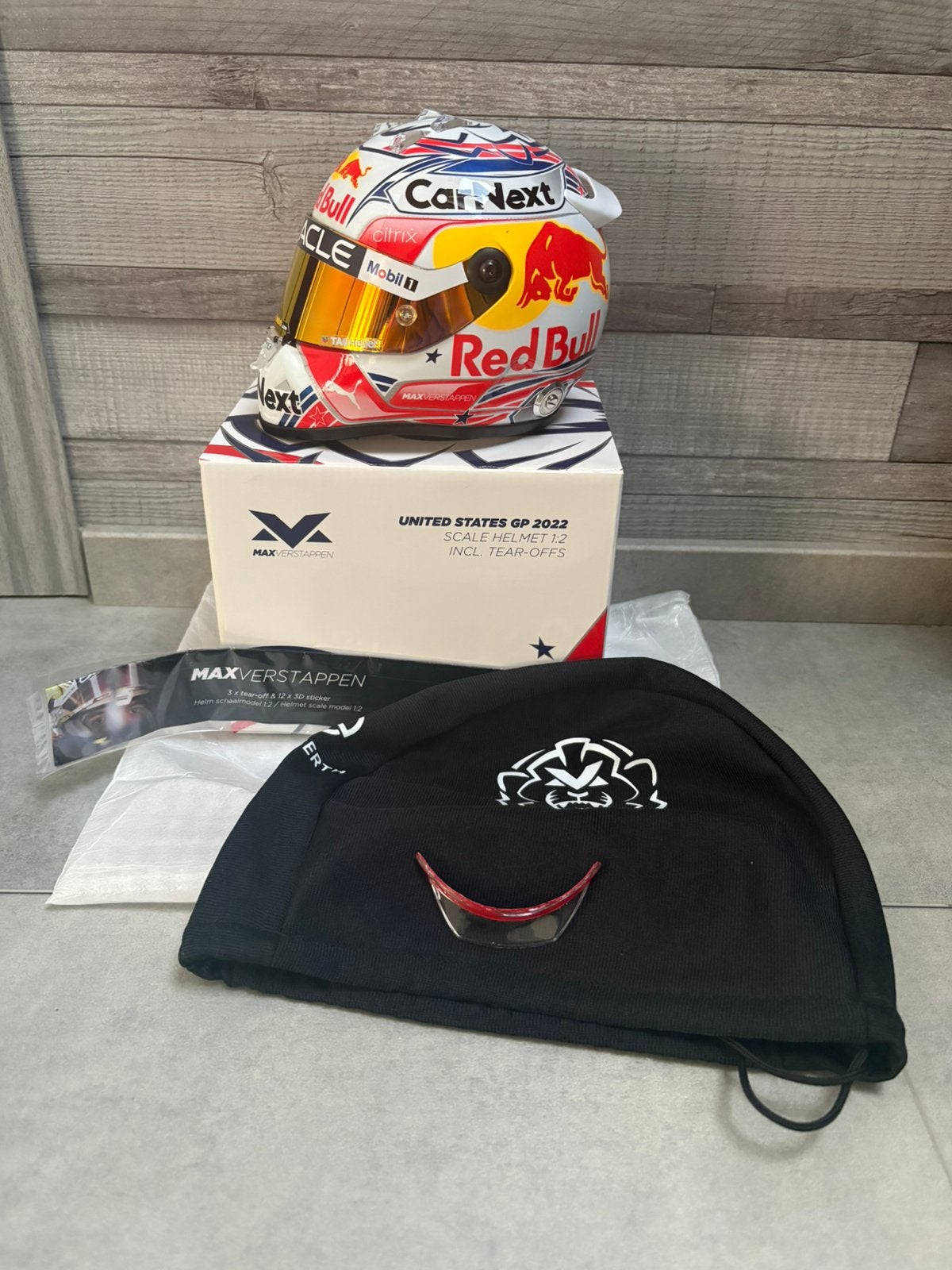 1:2 2022 United States Max Verstappen, Ophalen of Verzenden, Nieuw, Formule 1