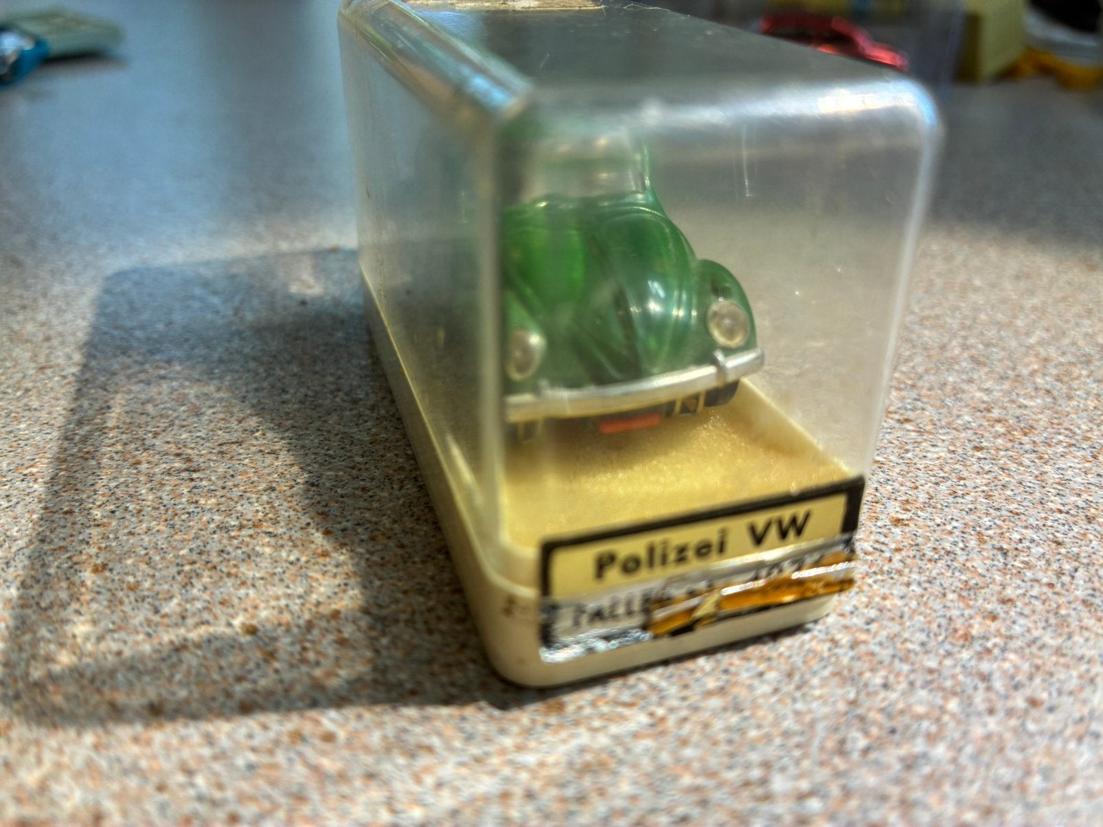 Polizei kever met zwaailicht, Ophalen of Verzenden, Zo goed als nieuw, Miniatuur