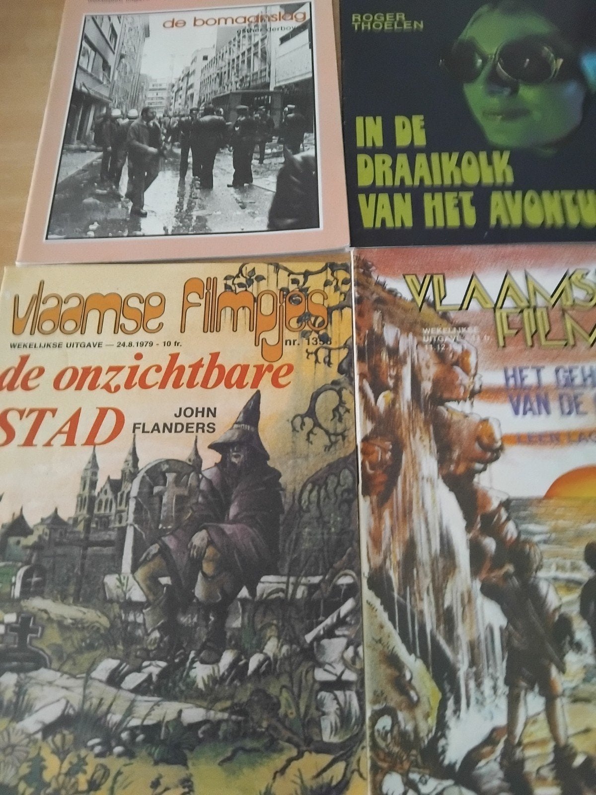 Stapel Vlaamse Filmpjes - Diverse Uitgaven (Jaren '79-'83), Ophalen of Verzenden, Gelezen, Overige typen
